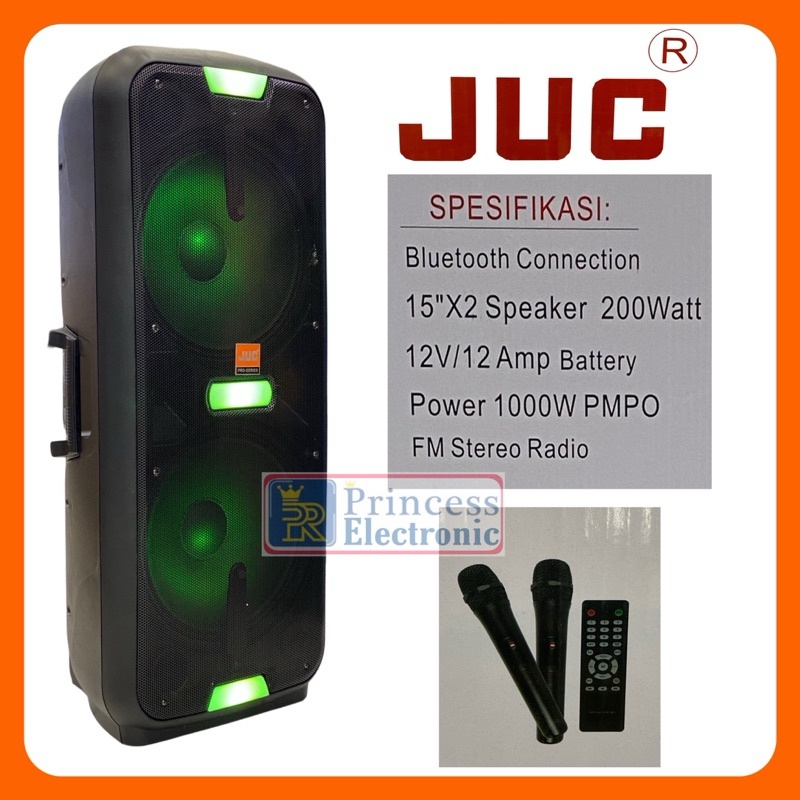 Speaker JUC 15 inch Double J 1528 Bluetooth Karaoke
