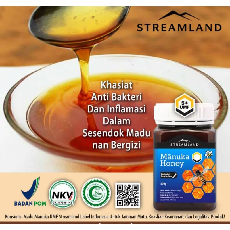 

Original Streamland Manuka honey UMF 5+