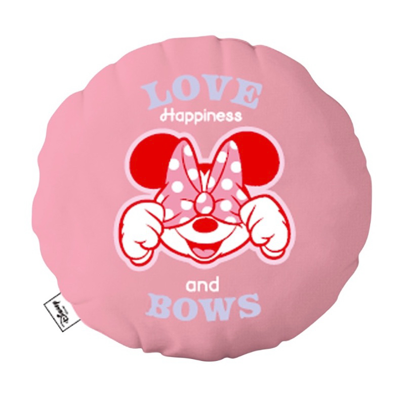 miniso pink ❤ disney minnie mouse bantal bulat