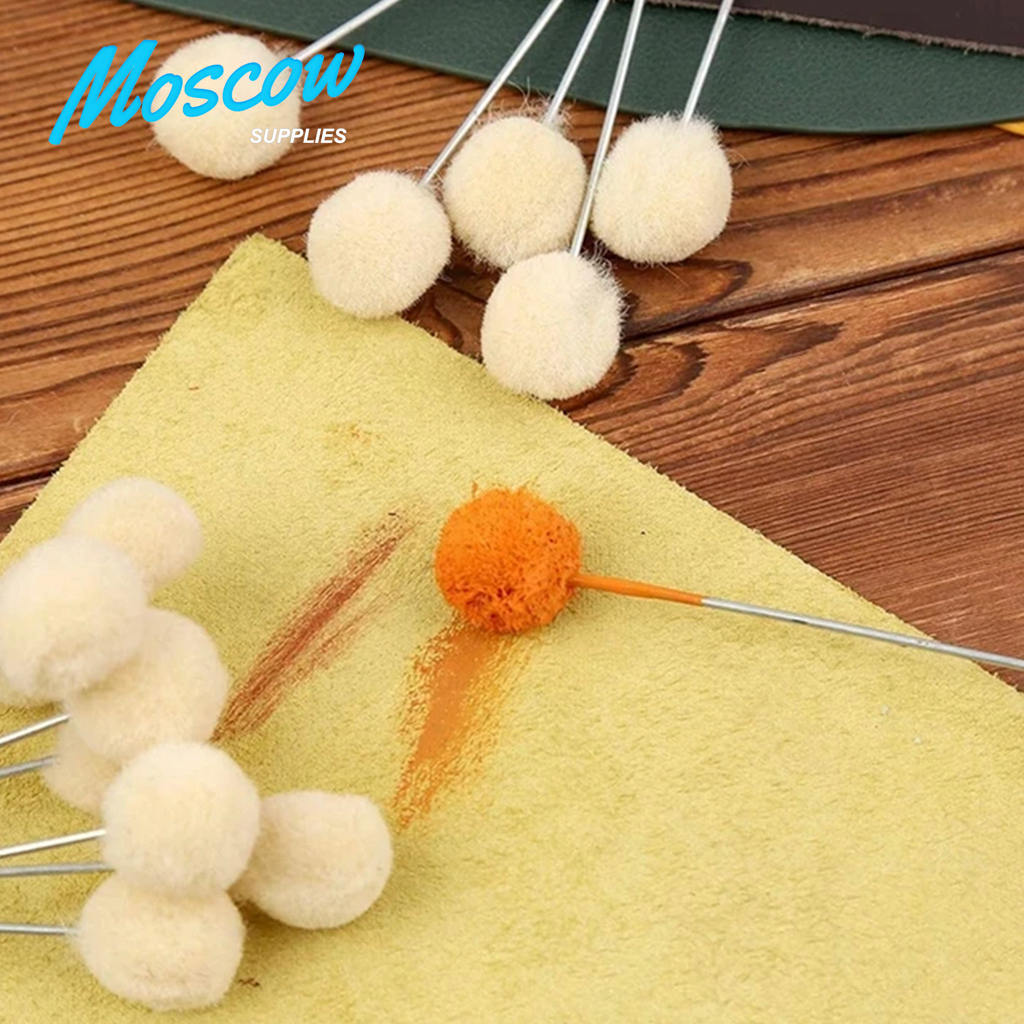 

Wool dauber alat aplikator pewarna cair/kuas wool