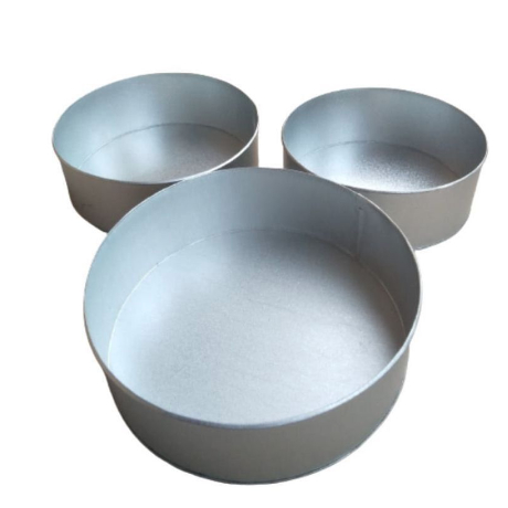 loyang bulat 3 pcs ukuran 18, 20 dan 22 cm | LOYANG KUE BULAT