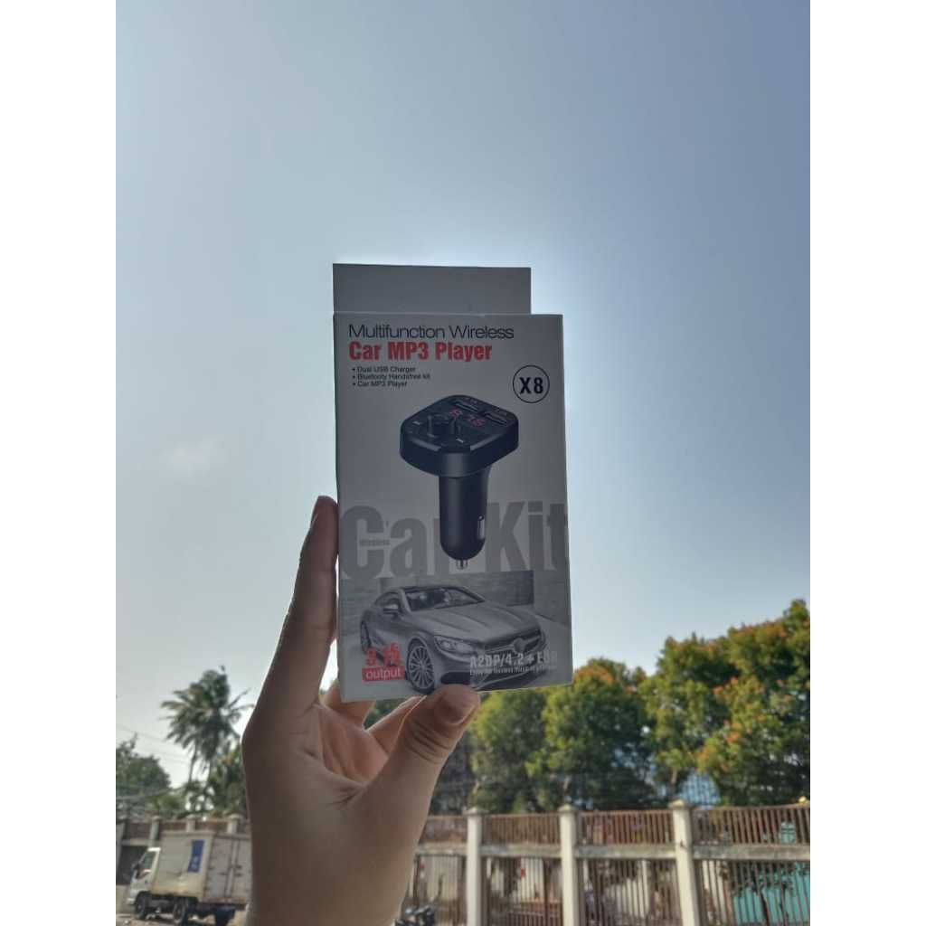 CAR MP3 PLAYER X8 MULTIFUNCTION WIRELESS