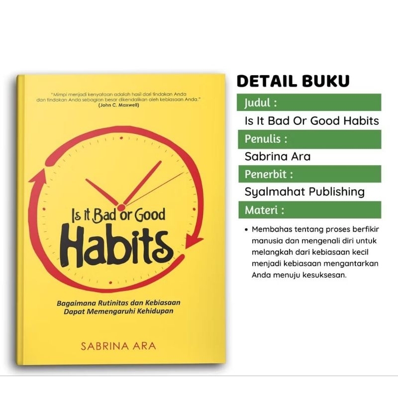 

Preloved Buku "Is It Bad Or Good Habits