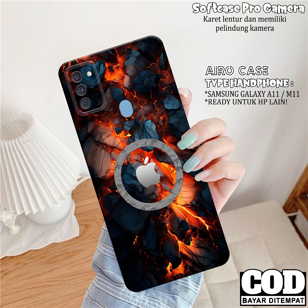 Case SAMSUNG GALAXY A11/M11 - Softcase SAMSUNG GALAXY A11/M11 - Fashion Case BRANDED - Casing SAMSUN