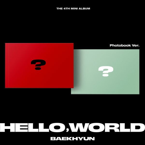 BAEKHYUN - 4th Mini Album Hello World (Photobook Ver) KTOWN4U MUSIC PLANT MUPLANT WITHMUU MAKESTAR