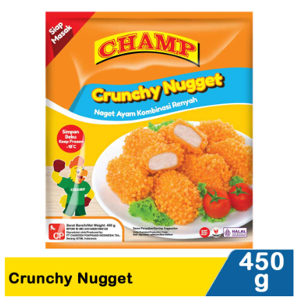 

Champ Crunchy Nugget 450gr