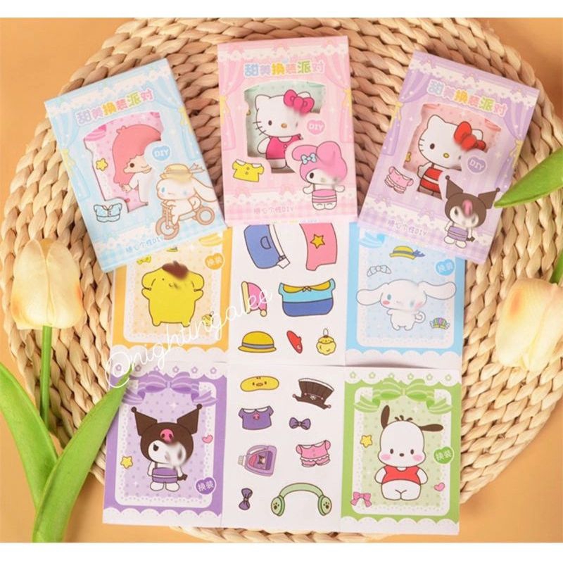 

Stiker sanrio wardrobe