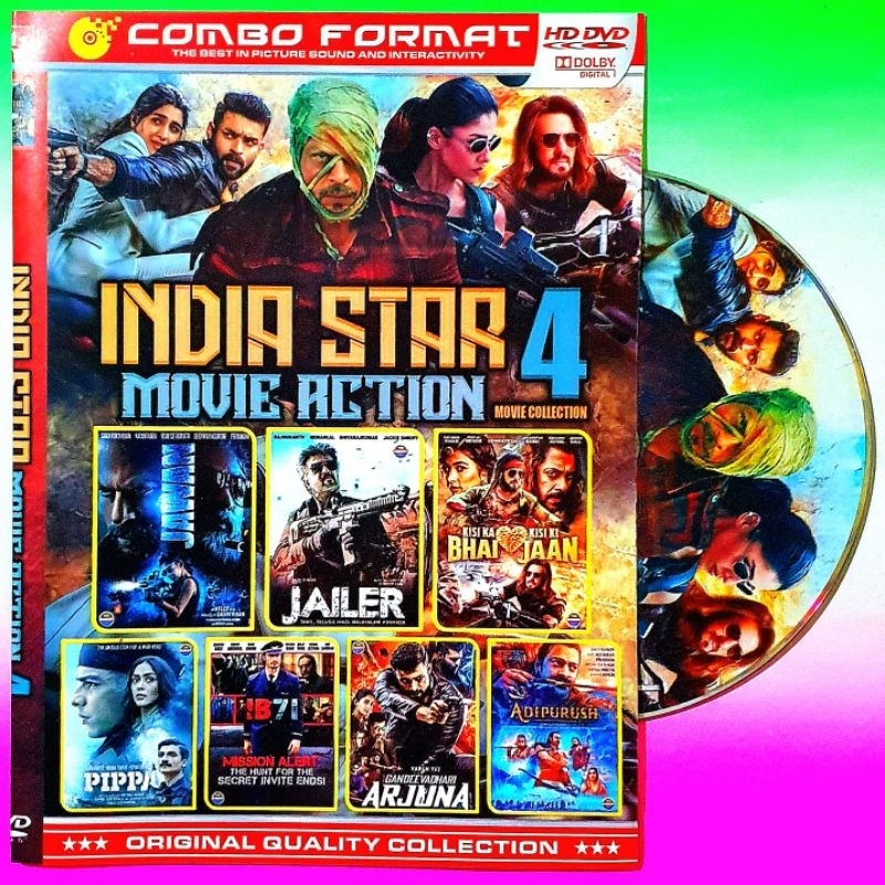 KASET KOLEKSI CAMPURAN FILM ACTION INDIA TERBARU