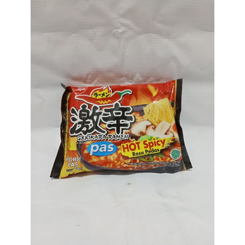 

Gekikara ramen pas hot spicy /rasa pedas 74gr