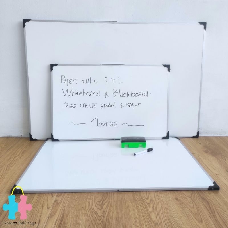 

Papan Whiteboard 2in1 Papan Tulis Anak