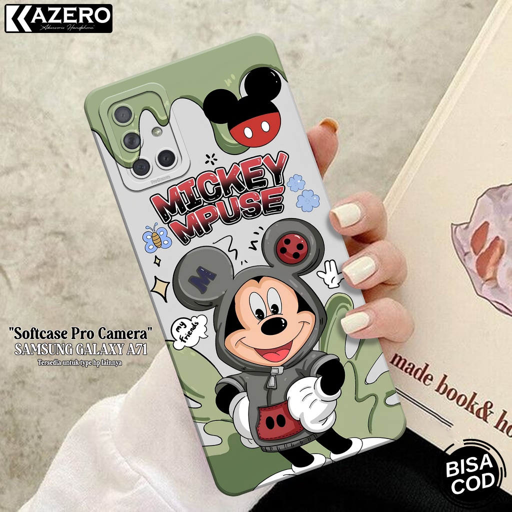 Kesing Hp Samsung Galaxy A71 Case Kartun -Case Samsung Galaxy A71 - Casing Samsung Galaxy A71 - Soft