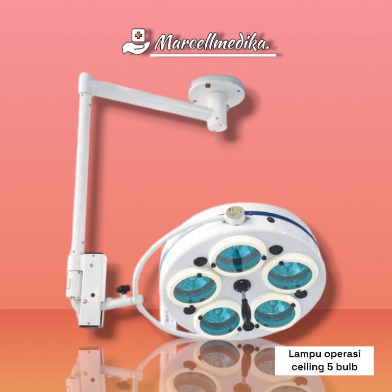 LAMPU OPERASI CEILING 5 BULB / SHADOWLESS OPERATING LAMP KL505L