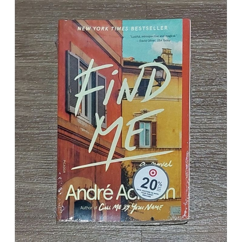 Novel Find Me (Sequel Call Me By Your Name) - Andre Aciman