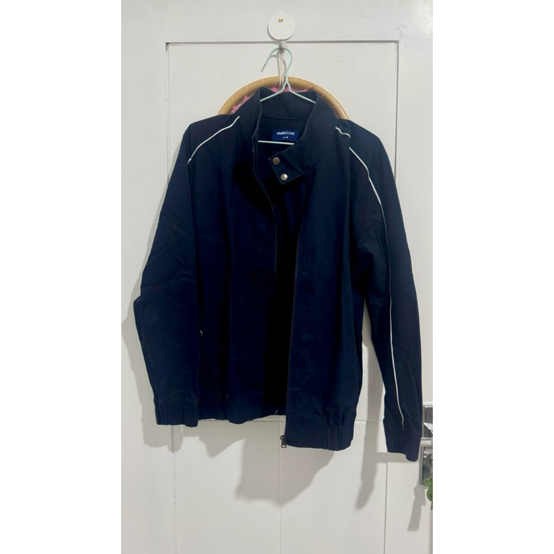 [PRE-LOVED] Manzone Mongolia Jacket Pria - Navy - Jaket Pria