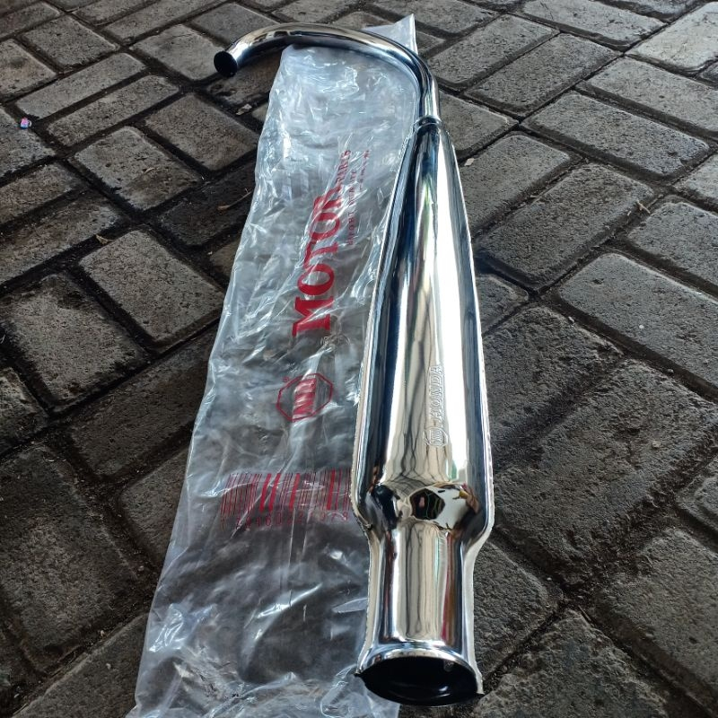 KNALPOT CB 125 NTD KNALPOT CORBI CORBY STANDAR NTD