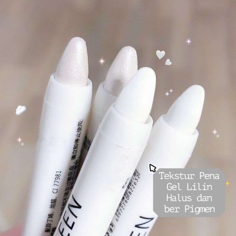 

(LiliBatman) MUGE LEEN PENCIL stik perona mata highlighter