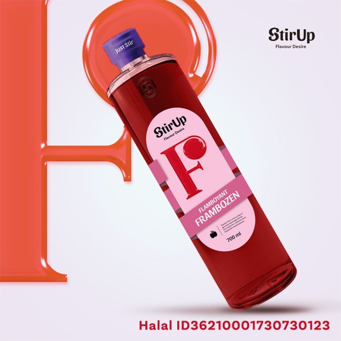 

StirUp Flamboyant Frambozen - Gourmet Syrup Rasa Frambosen - PET