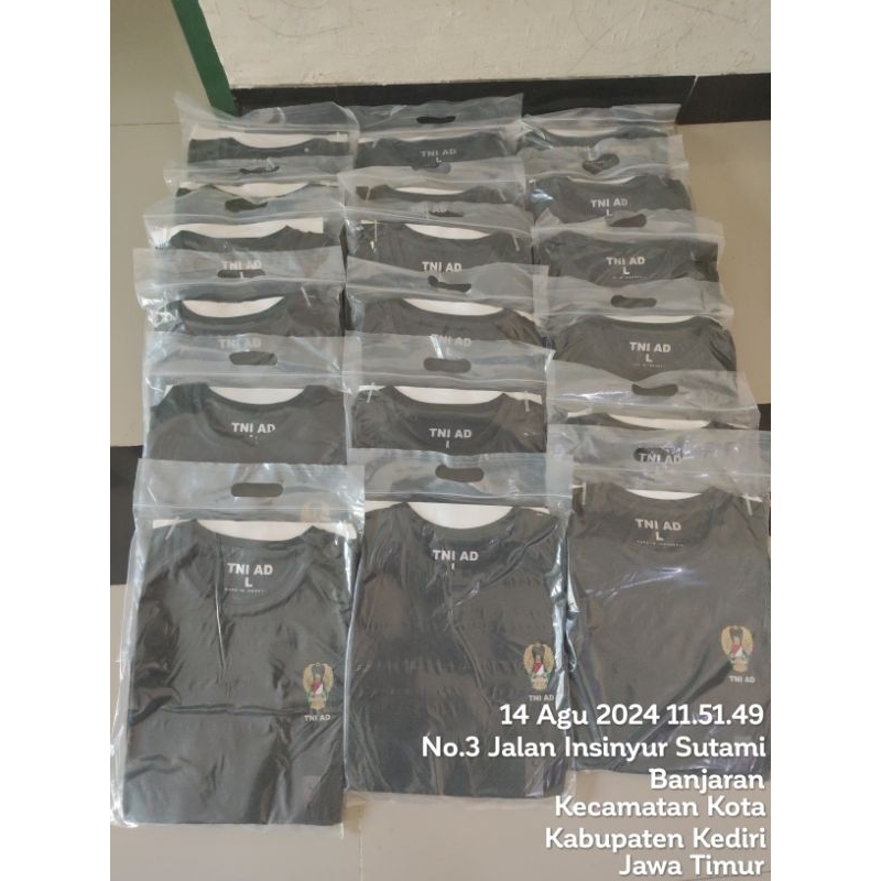 Stelan trening jatah TNI AD terbaru