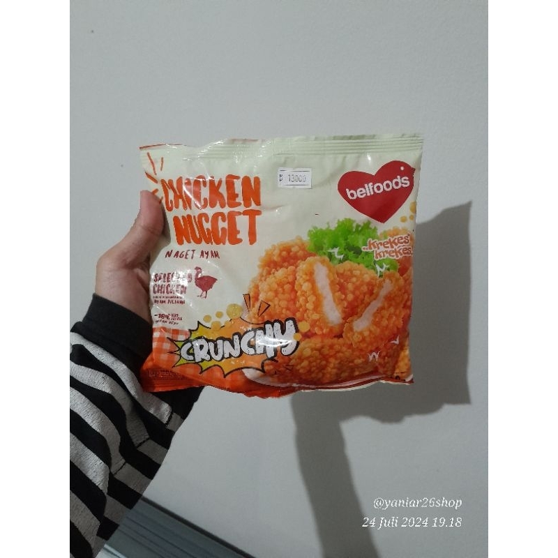 

[INSTAN ONLY] BELFOOD NUGGET CRUNCHY 140GR