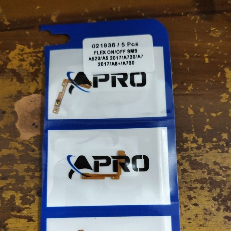 SAMSUNG A5 2017/A7 2017/A8+ FLEXIBLE ON/OFF