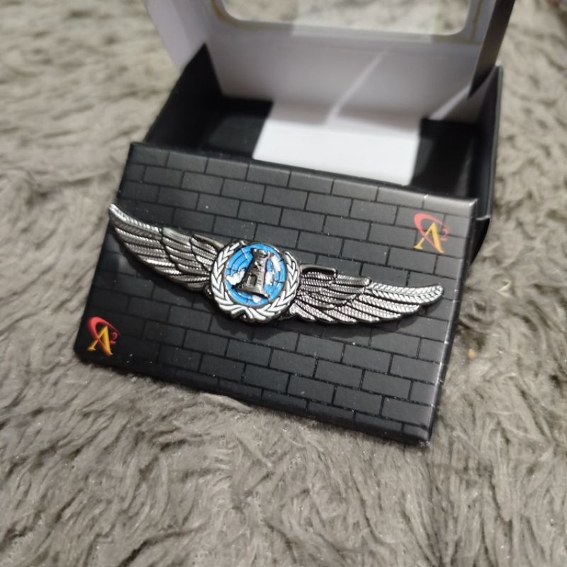 super exclusive brevet wing pin enginering monusco un
