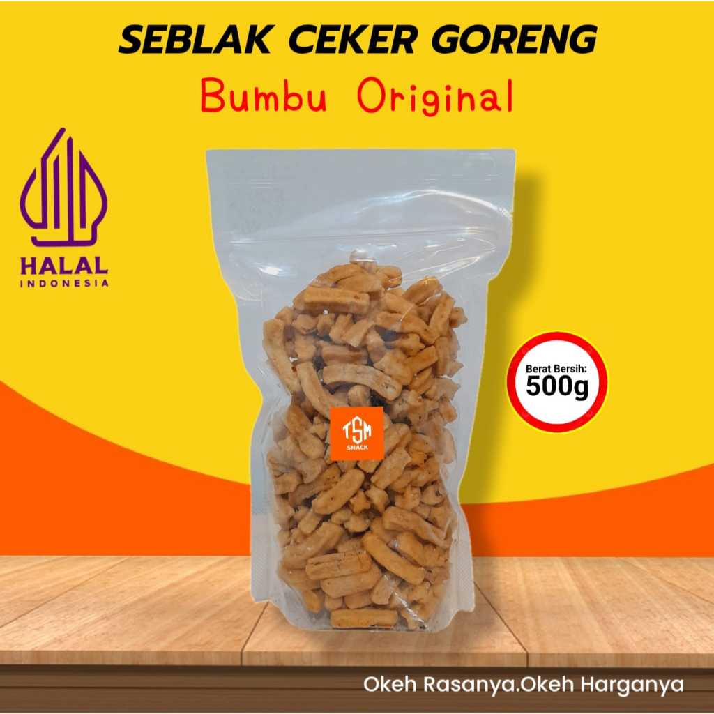 

Seblak Ceker Viral Bumbu Original Gurig Renyah Kriuk