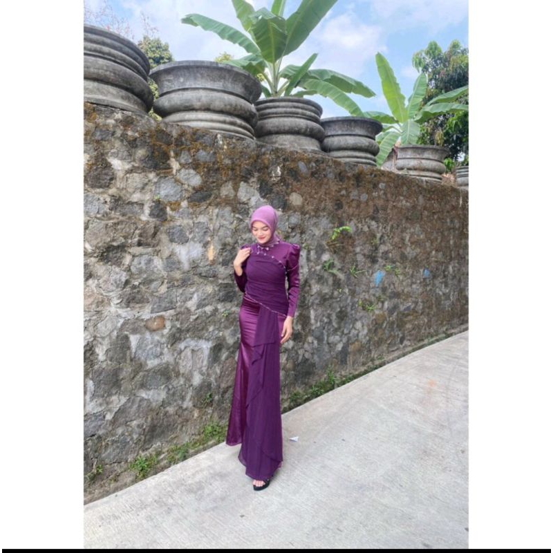 ZASKIA DRESS MEWAH //BAJU KONDANGAN // GAUN MEWAH //  BAJU KONDANGAN WANITA //  GAMIS KONDANGAN TERB