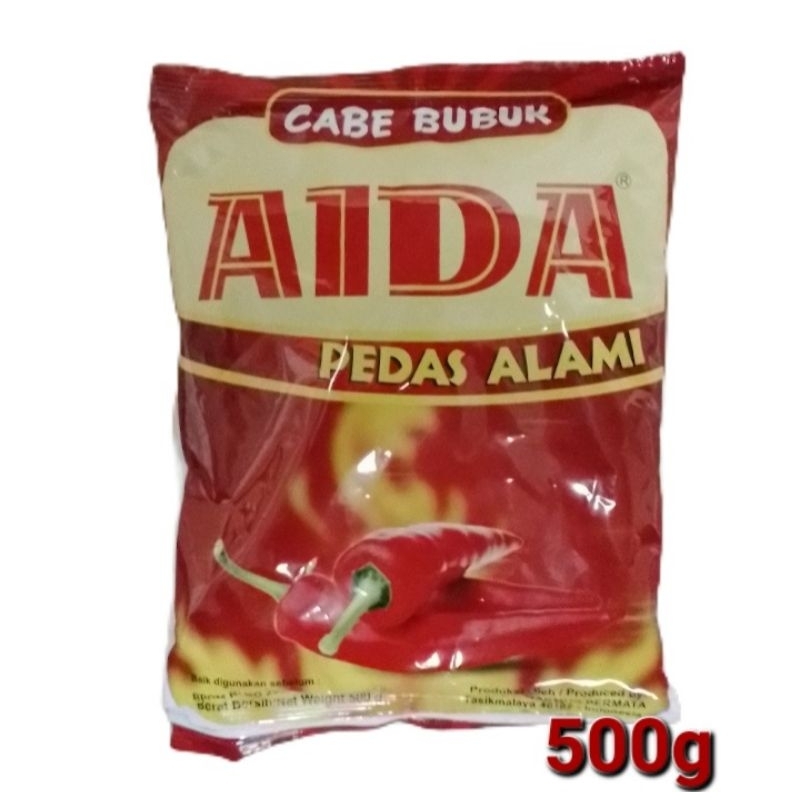 

BUMBU TABUR Cabe Bubuk AIDA ( 1pcs kemasan 500g )