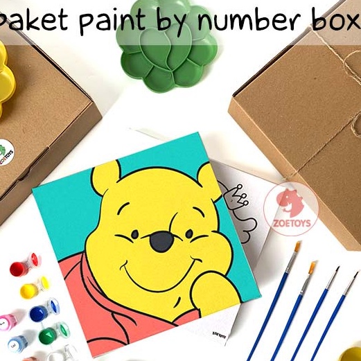 

Zoetoys Paket Lengkap Paint by Number Box Easter Ramadhan Custom Numbers Children Canvas 2x2 Painting Set Kanvas Pallet Kuas Anak Kit Princess Unicorn Toy Story Pooh Pokemon Mario Anya Space Paskah Activity Peralatan Melukis Cari Bingkisan