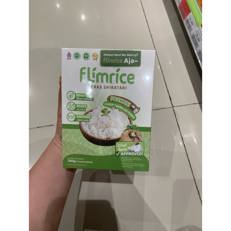 

Flimrice nasi shirataki ( nasi diet 50kkal )