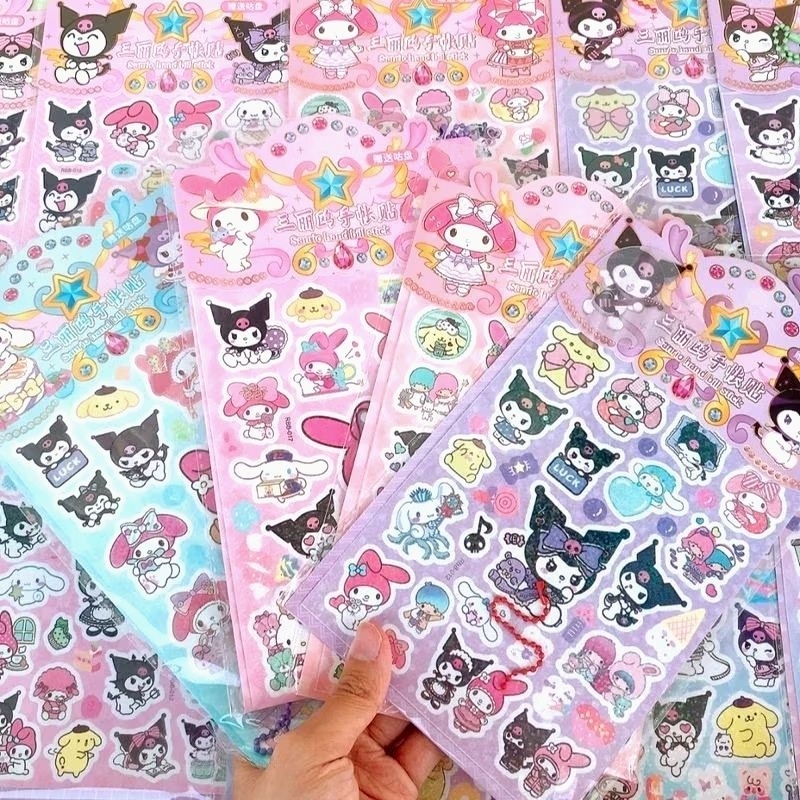 

Stiker Kuromi / Stiker Sanrio / Stiker Karakter Lucu Premium