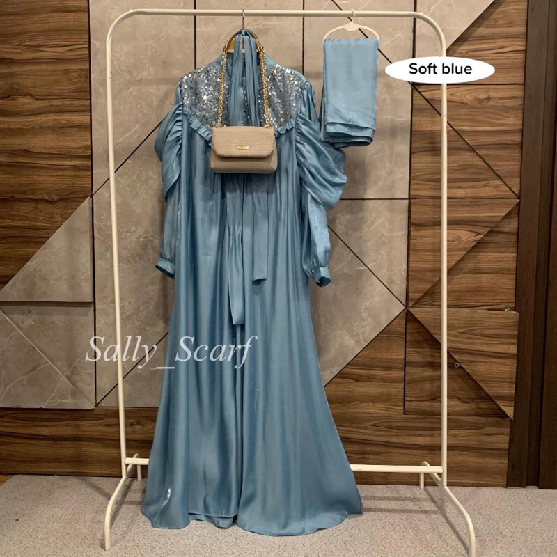 SALLY SCARF SELMA DRESS, FREE HIJAB & TAS