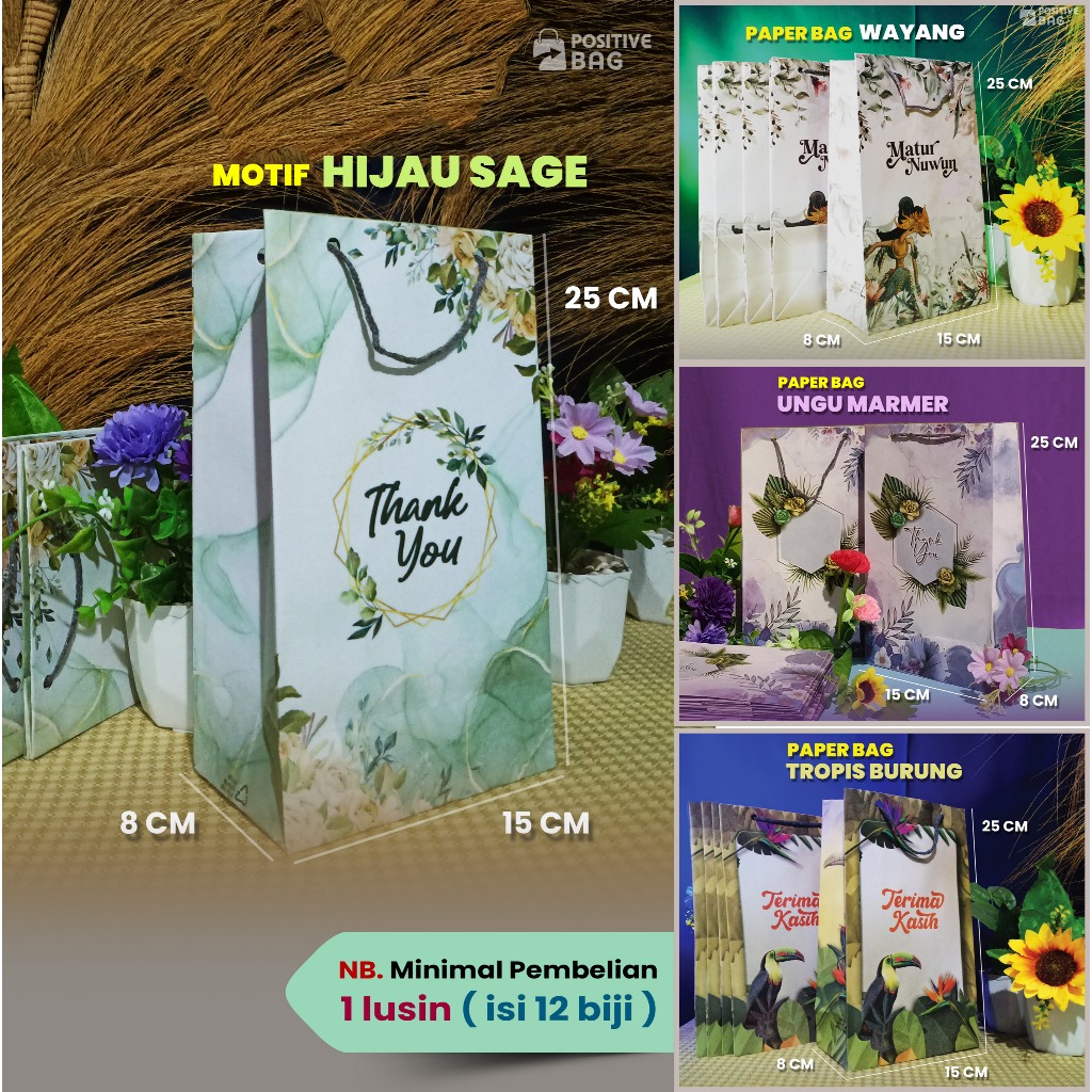 

Paper Bag Motif ( wafer_15x8x25_lusinan )