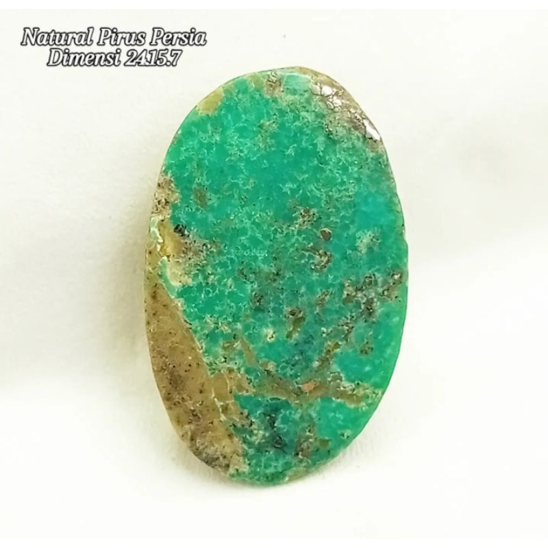 Natural Pirus Persia Hijau Polos Lawas