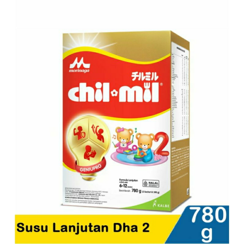 Chilmil Gold Morinaga Susu Pertumbuhan Untuk Bayi Usia 6 - 12 Bulan