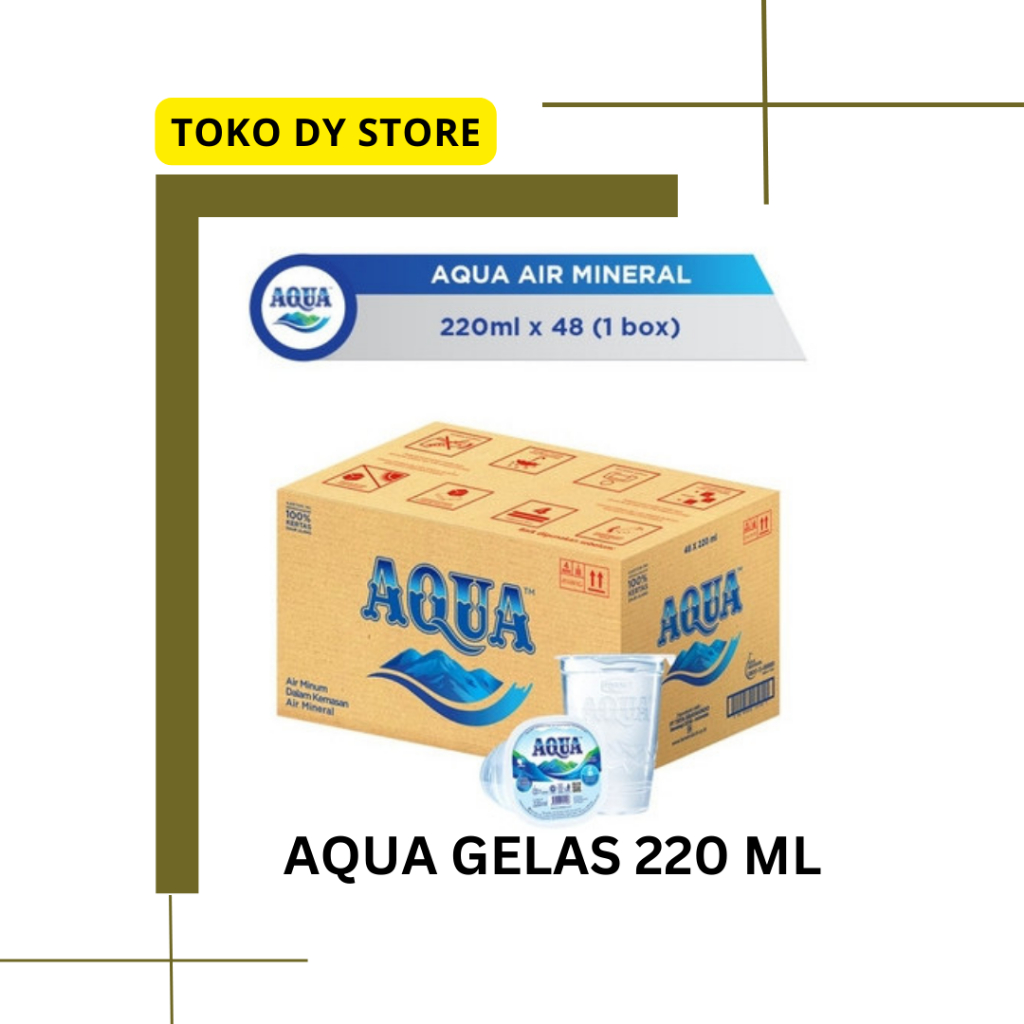 

AQUA AIR MINERAL Kemasan DUS