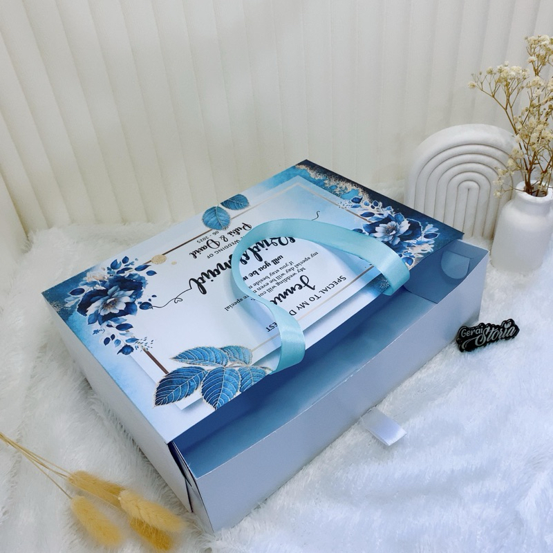 

Sliding box bridesmaids custom / paperbag bridesmaid / bridesmaids