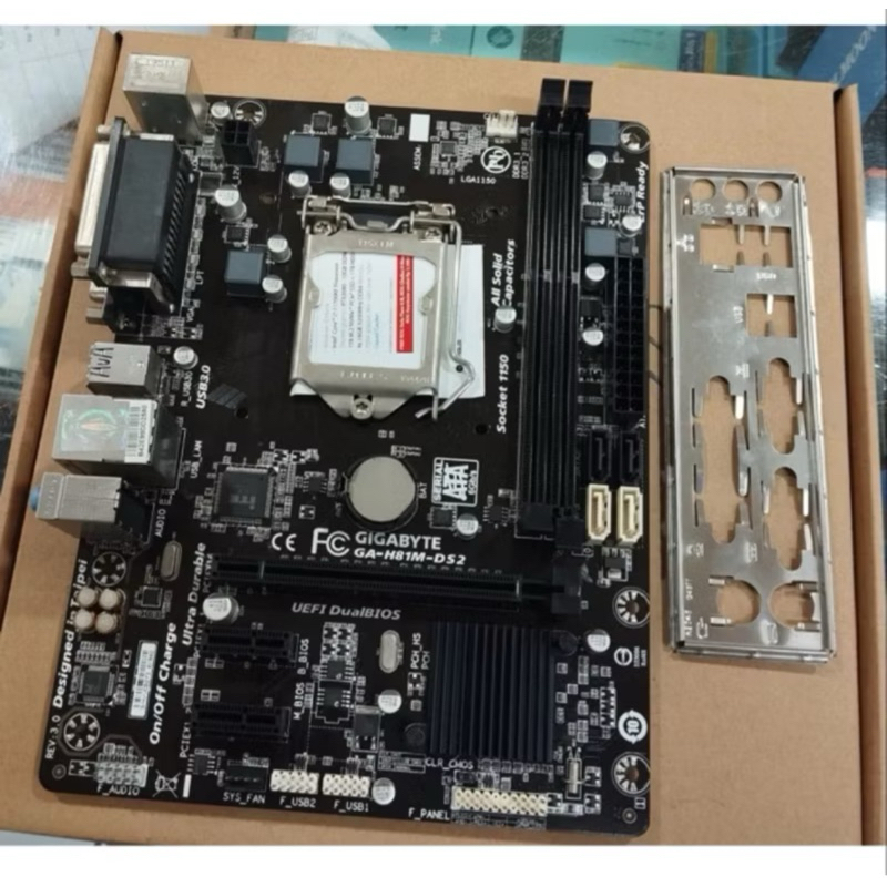 PAKET GIGABYTE H81 2ND + i7 4790 + ram 16GB