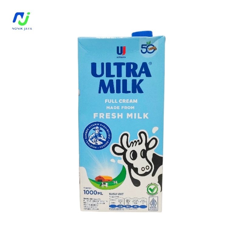 

Susu Ultra Milk Fresh Milk/Low Fat 1 Liter