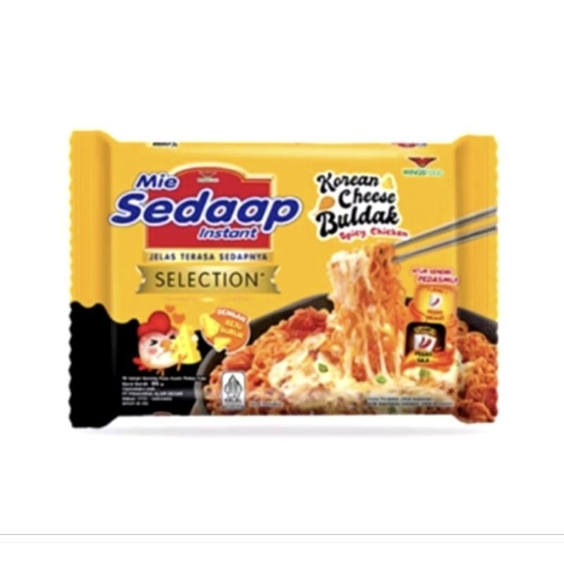 

Mie Sedap Korean Cheese