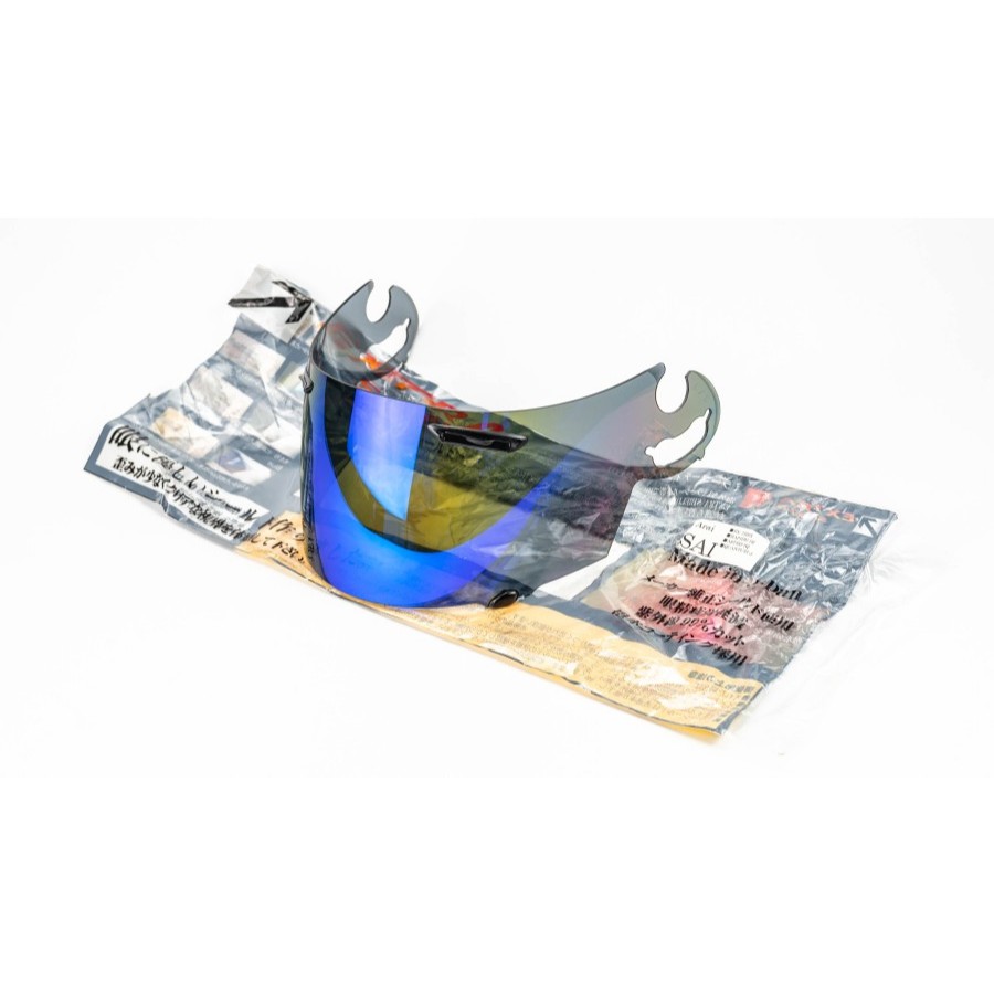 VISOR ARAI SAI RR5 QUANTUM J ASTRO IQ RAPIDE IR IRIDIUM (Non Flat)