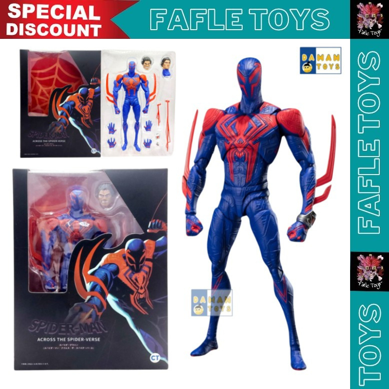 SHF Spiderman  Spider Man 2099 Spiderman Across the Spider Verse / Figure Marvel CT Spiderman spider
