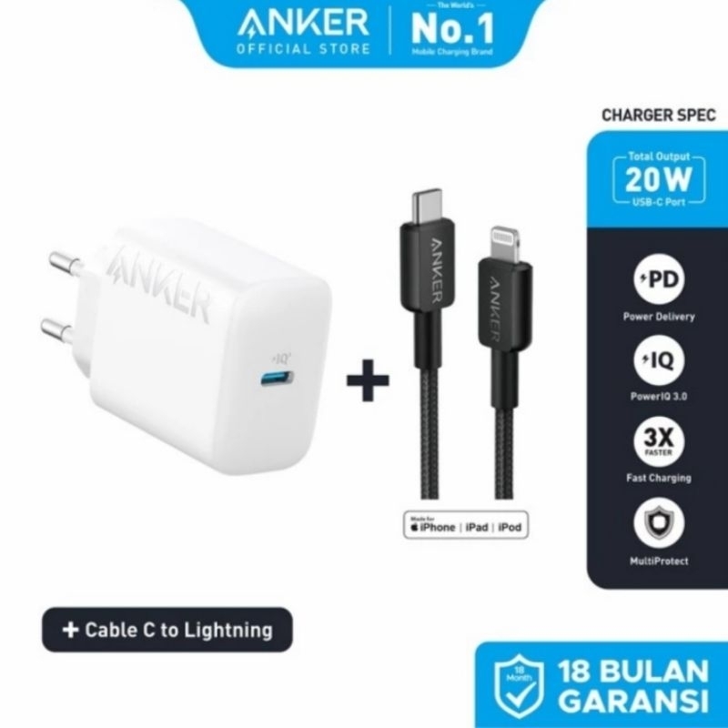 Anker Wall Charger for Iphone Original