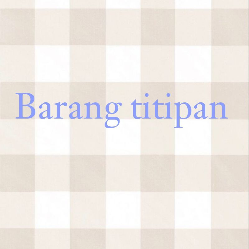 Barang titipan Hoyofest