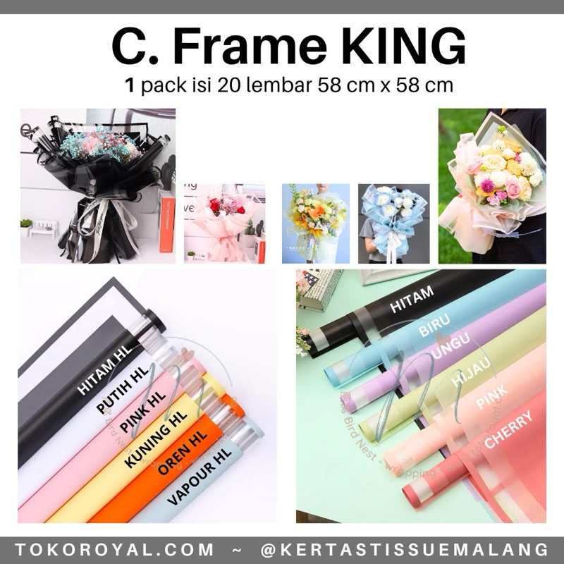 

Cellophane Frame Bening (Frame king)