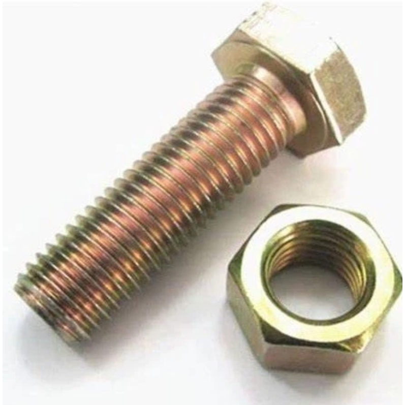 M8 Baut Kepala 12 mm Baut Mur Kuning M8 Kunci 12 mm Baut BMK M8 Kunci Mur 12 mm