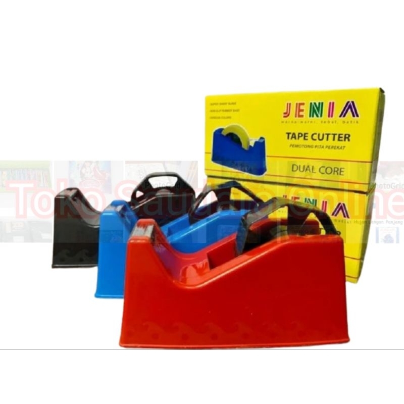 

Tape Cutter Dispenser Jenia Isolasi Besar Pemotong Pita Perekat Jenia