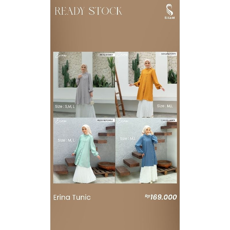 Erina Tunik by Sita.Id| Ready Stock ✨