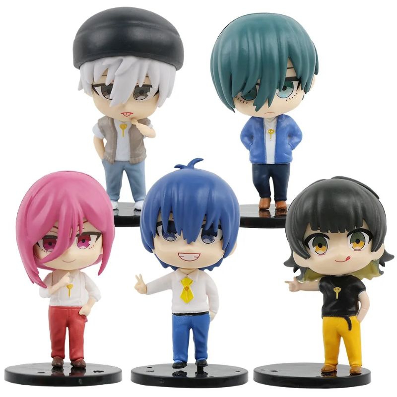 Action figure blue lock nagi seishiro itoshi rin untuk satuan
