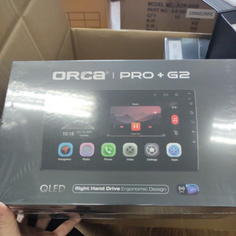 HEAD UNIT ANDROID 10 INCH ORCA PRO PLUS GEN 2 / HEAD UNIT ANDROID ORCA PRO PLUS 10 INCH GEN 2 / HEAD